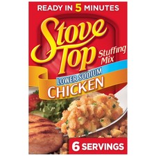 Stove Top Low Sodium Chicken Stuffing Mix ,6 Oz 6 Ounce Pack of 1 