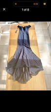 Pia Michi Women's Navy Prom Dress Size 8, Code 11304 , New, Never Worn, With Tag