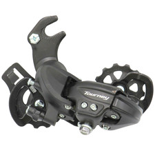 Shimano Tourney Rear Derailleur RD-TY300 Hanger Mount 6/7 Speed SIS Index Black