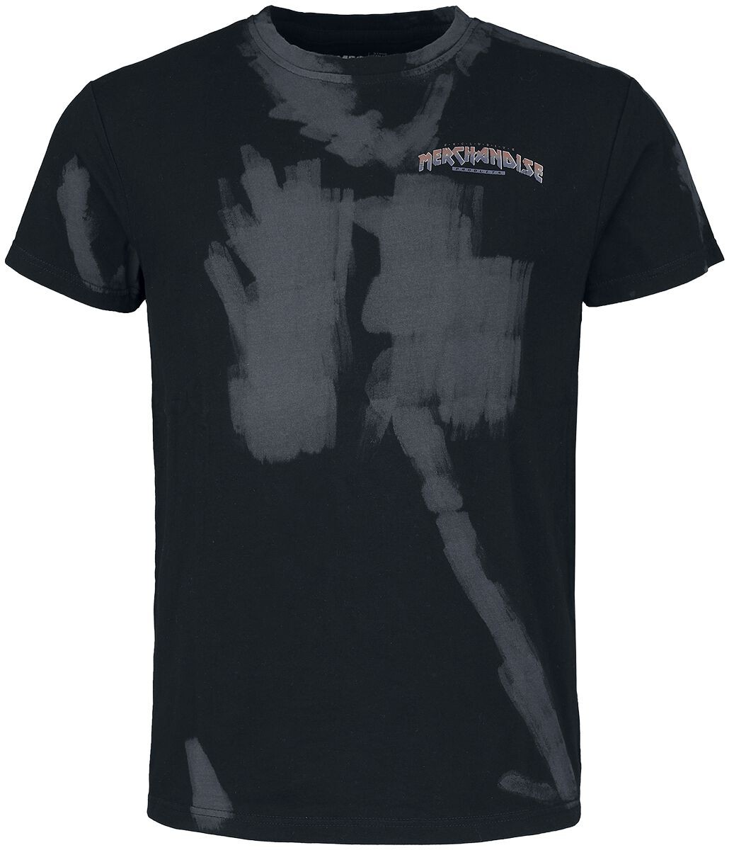 Футболка Herren schwarzes из коллекции EMP Stage с винтажным принтом mit