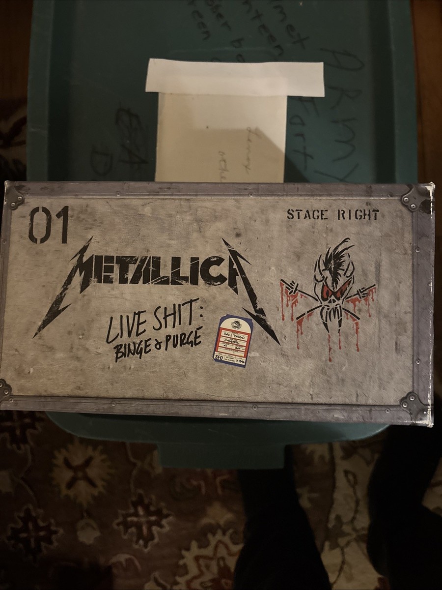 Metallica – Live Shit: Binge & Purge Box Set - Elektra | eBay