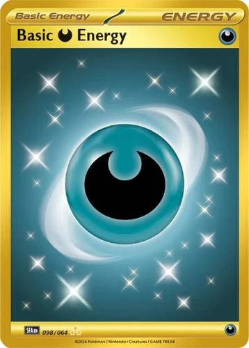 Basic Darkness Energy (#098/064) - Holofoil SV - Shrouded Fable LP Pokemon