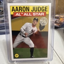 Topps 2021 Aaron Judge 35th Anniversary #86AS50 Yankees Baseball Card