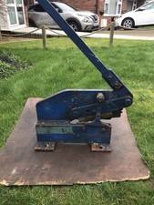 Bench Mounted Sheet Metal Guillotine Heavy Duty with Long Handle