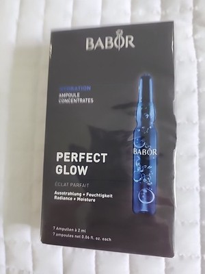 BABOR Perfect Glow Ampoule Concentrates 7 x 0.6oz - New For Radiance, Dull Skin