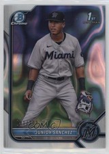 2022 Bowman Chrome Prospects Lava Refractor 81/399 Junior Sanchez #BCP-111 6u5