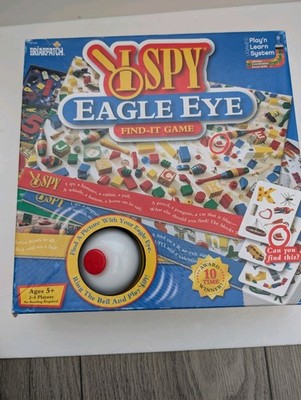 I Spy Eagle Eye Find-It Spiel - ab 5+ - Brettspiel - Briarpatch  2-4 - vollständig