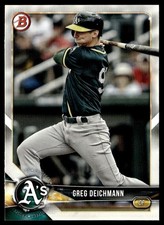 2018 Bowman Draft Greg Deichmann Oakland Athletics #BD-138