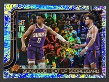 Heat Check!: Suns Duo Heat Up Scoreboard 2025-26 Topps Sandglitter - #294
