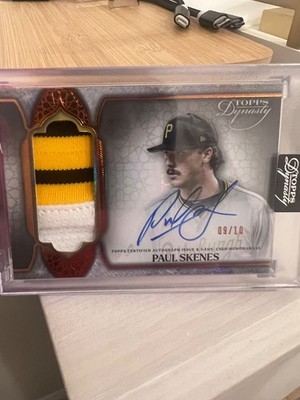 2025 Topps Dynasty Paul Skenes Patch Auto /10 Pirates