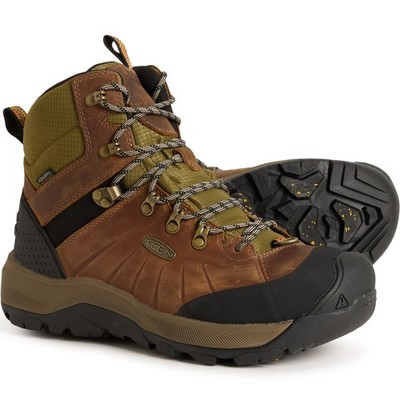 Keen Revel IV Mid Polar Leather Waterproof Hiking Boots, Men (Pick a Size) NEW