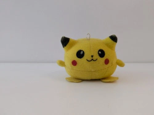 Vintage Pokémon Pikachu Vibrating Pull-String Plush Toy – Rare 1990s
