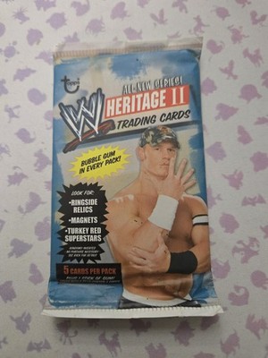 2006 Topps WWE Heritage II Wrestling Hobby Pack