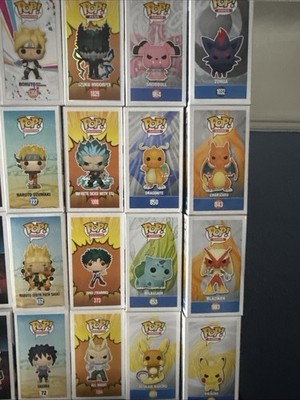 Funko Pop Bundle Naruto, Pokemon, My Hero Academia