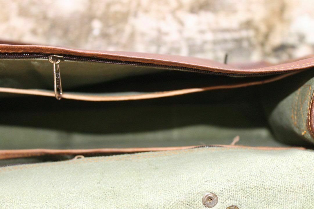 17" Men Gift For Men's Business Leather Shoulder Messenger Bag Laptop Satchel