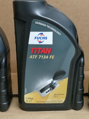 4 X 1 LTR FUCHS TITAN ATF 7134 FE AUTOMATIC TRANSMISSION FLUID FOR MERCEDES-BENZ - Picture 2 of 3