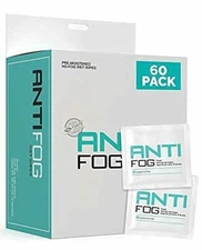 OPTIPAK Anti-Fog Pre-moistened Wipes for Glasses, Binoculars, Face Shields,...