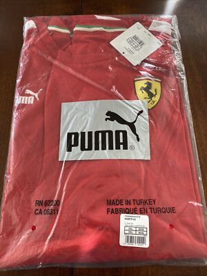 Puma Ferrari Race Graphic Tee Shirt