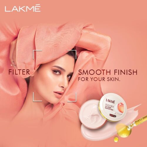 Lakme Peach Milk, Soft Creme Face Moisturizer, 100g - Picture 2 of 3