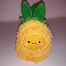 Snackers aplanables juguete de peluche de piña animal de peluche juguetes para niños juego de simulación