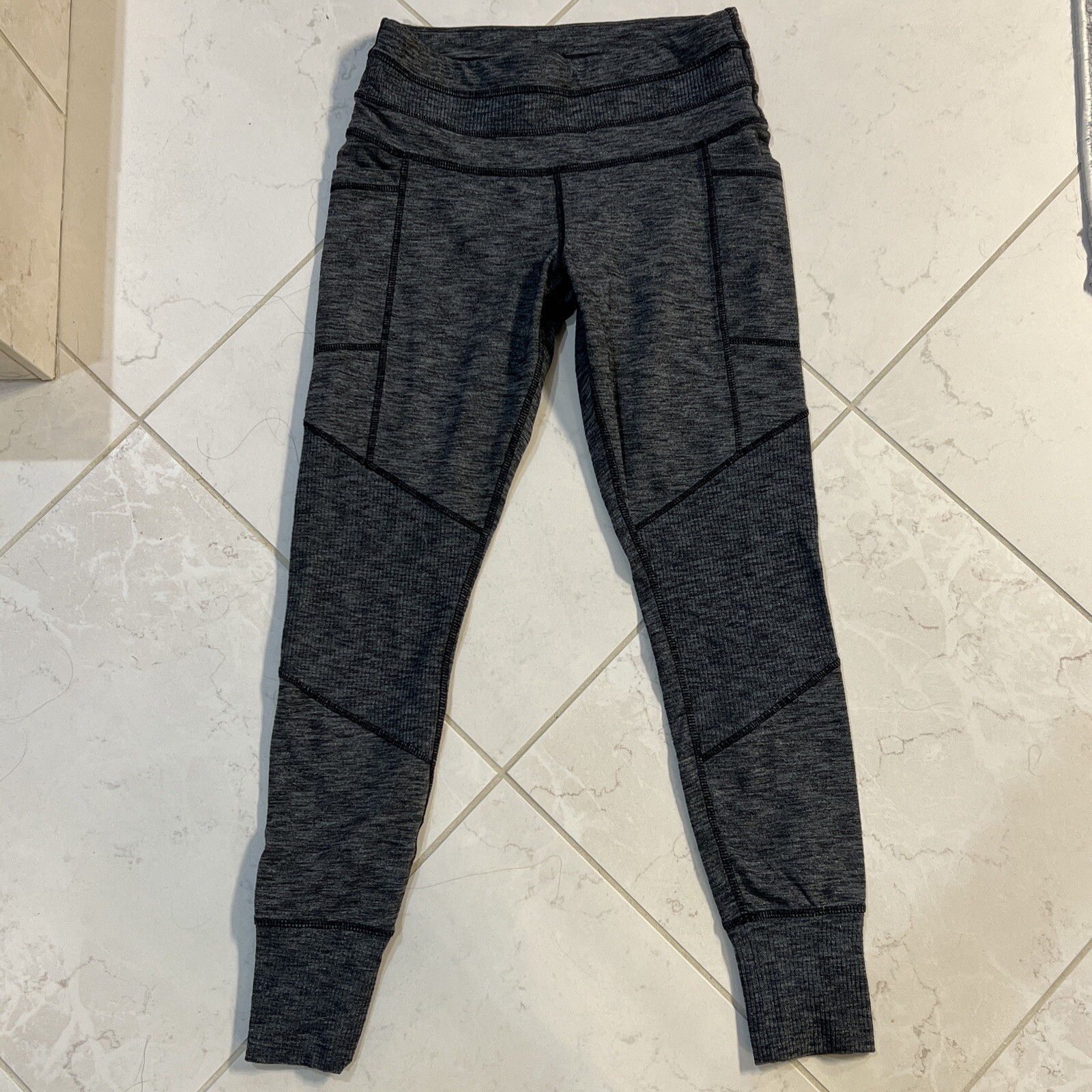 Athleta Legging Heather Gray Excursion Mid Rise T… - image 2