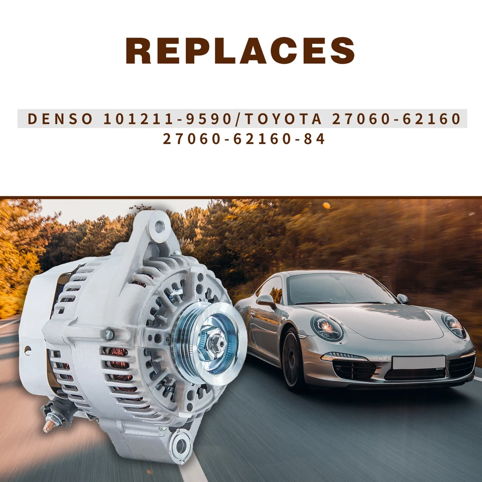 New Alternator For Toyota 4Runner Tacoma Tundra 1999 2000 2001 2002 2003 2004 - Изображение 3 из 4