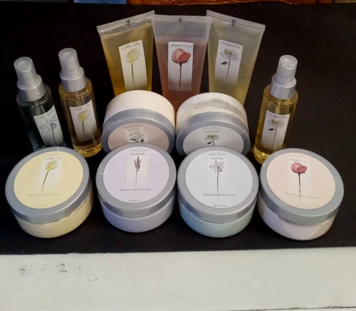Avon Floral Prints CHOICE Rare Scents Calla Lily Jasmine Orchid Magnolia Rose