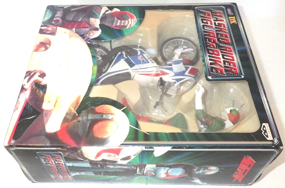 Banpresto Masked Rider Kamen Rider V3 Figure & Bike Machine Hurricane from Japan - Image 3 of 4
