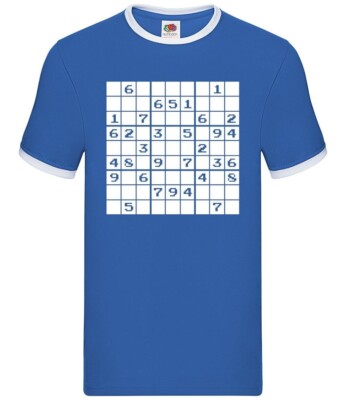 Sudoku Spieler Puzzle - Herren Ringer - Nerd Geek Puzzle Spiel Logik Buch Zahlen