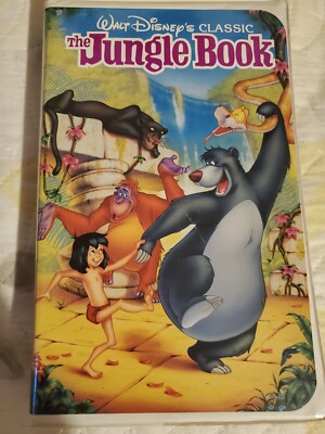 Disney's the jungle book VHS movie
