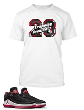 Mens Sneaker Tee Shirt To Complement J32 Low Bred Shoe Trapping 24/7 T
