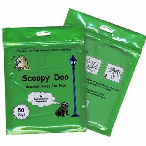 50 Scoopy Doo EcoFriendly Biodegradable Poo Doggie Bags Dog Cat Pet