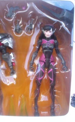 MIDNIGHT D.VA Overwatch Ultimates Carbon Series GameStop 6'' figure 2019 Hasbro