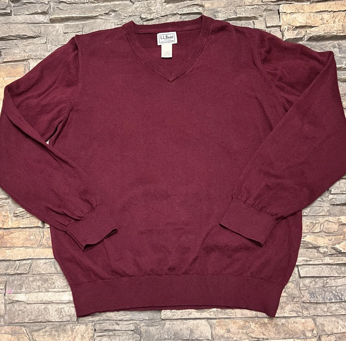 Ll bean 2025 cotton cashmere sweater