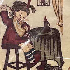 Vintage 1977 Hummel Mother's Helper Crewel Stitchery Kit PARAGON 0769 Sealed