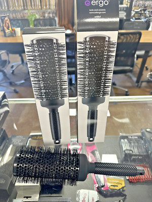 ''Authentic'' ERGO Styling Tools ER53 Ionic Ceramic Round Brush ''The Best Brush''