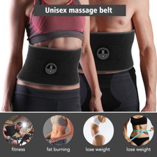 EMS Abdominal Muscle Toning Trainer ABS Stimulator Toner Fitness Gym Waist Belt