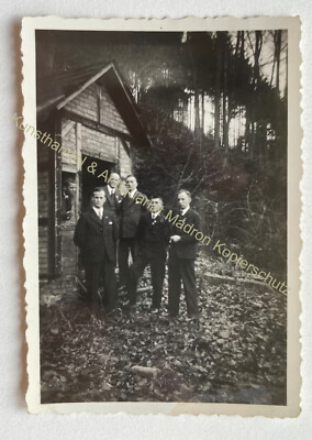 orig. Foto Lindenfels Kurhaus Odenwald Bergstraße Weihnachtsfeier 1934