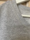 R13 Long Grey Sweatshirt With Front Zipper Pocket Detail S — photo 5
