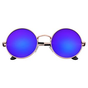 circle reflective sunglasses