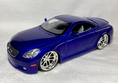 JADA DUB CITY 1/24 LEXUS SC430 (Candy Blue) W/Cartelli Rims | eBay