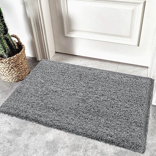 Non Slip Thick Large Shaggy Door Mat Bedroom Hallway Runner Living Room Door Mat - Picture 7 of 29