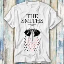 The Smiths Manchester 1982 Concert Poster T Shirt Meme Gift Top Tee Unisex 904
