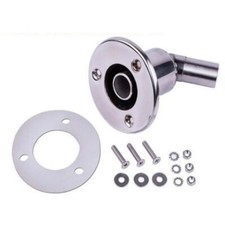 ADATTATORE DI SCARICO FUMI RISCALDATORE DIESEL BARCA IN  INOX RACCORDO MM 24