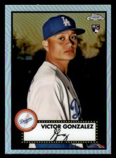 Victor Gonzalez 2021 Topps Chrome Platinum Anniversary #111 Refractor