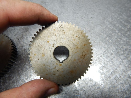 (2) TORNIO HARDINGE HLV-H 55 DENTI FILETTATURA CAMBIO INGRANAGGI #4172 - Foto 3 di 4