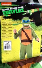 Teenage Mutant Ninja Turtles Leonardo Child Costume Size Medium 8-10 (5-7 Years)