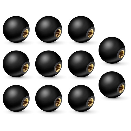 10x Ball Lever Knob M8/M10x32mm Bakelite Insulated Knob for Machine Tools - Picture 6 of 7