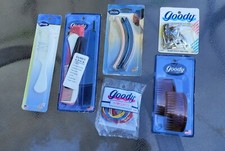 Vintage GOODY Lot of Combs - Pony - Clips - Etc. Made In USA
