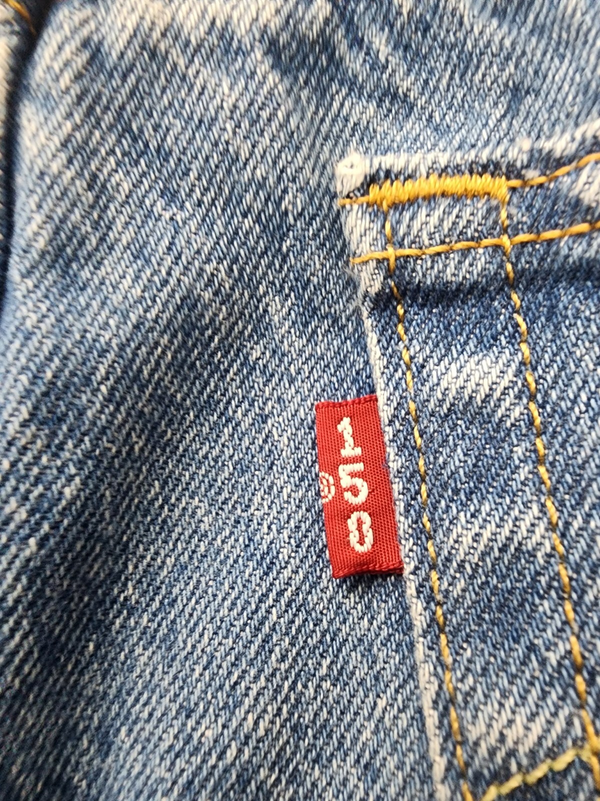 Levi's 501 150th Anniversary Patchwork Button-fly… - image 6